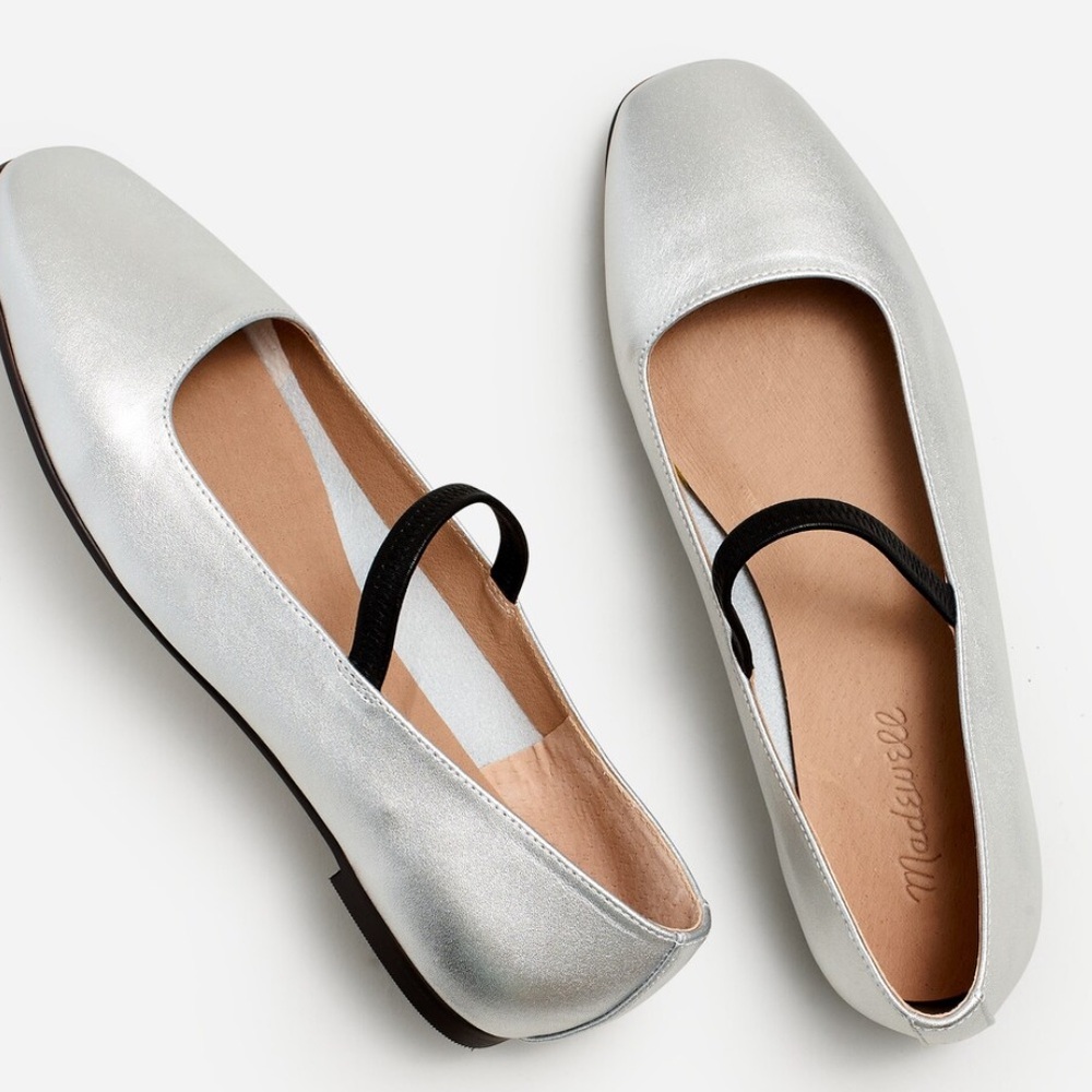 Madewell Greta Ballet Flat NWOT